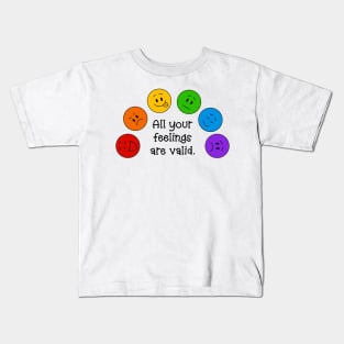 Rainbow feelings Kids T-Shirt